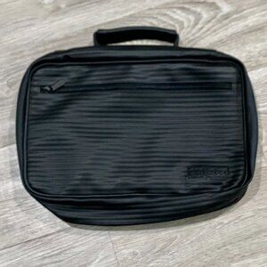 Vintage Unlisted Kenneth Cole Black Travel Waterproof Toiletry Organizer Bag